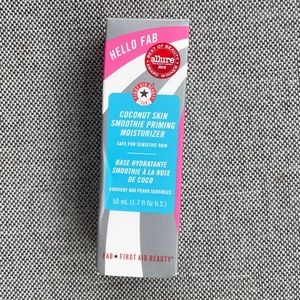 NWT FIRST AID BEAUTY Hello FAB Coconut Skin Smoothie Priming Moisturizer